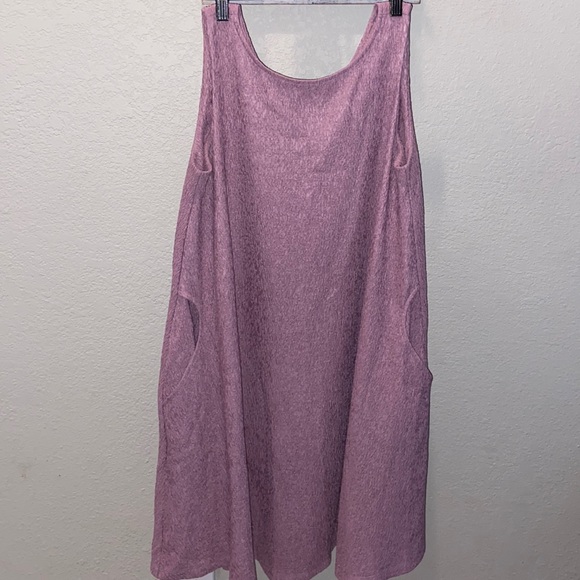 Ludmila Labkova Lilac Women’s Tank Top Tent Dress With Pockets S - Picture 1 of 8